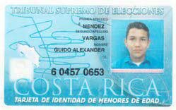 Tarjeta de Identidad de Menores (TIM)