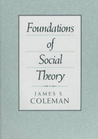 Coleman- The Foundatiions of Social Theory