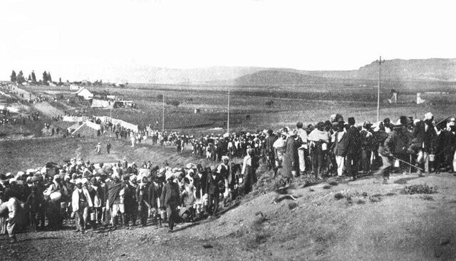 Gandhi Begins "Great March" to Gain Indian Rights in South Africa