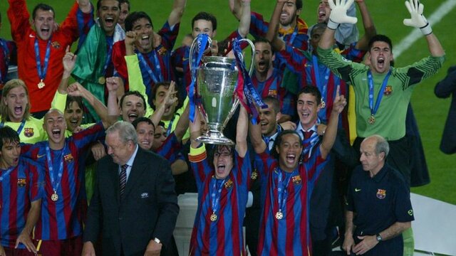 Primera Champions de Messi