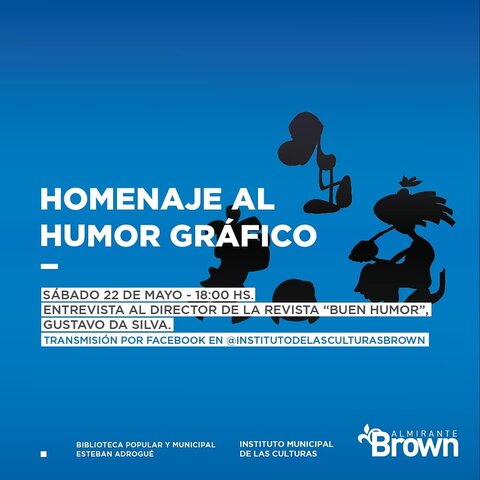BUEN HUMOR EN EL HOMENAJE AL HUMOR GRÁFICO EN ALMIRANTE BROWN
