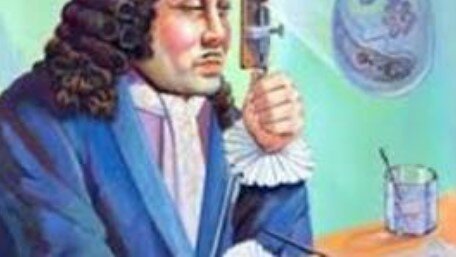 ANTONIO VAN LEEWENHOCK- INVENCIÓN MICROSCOPIO 1.700