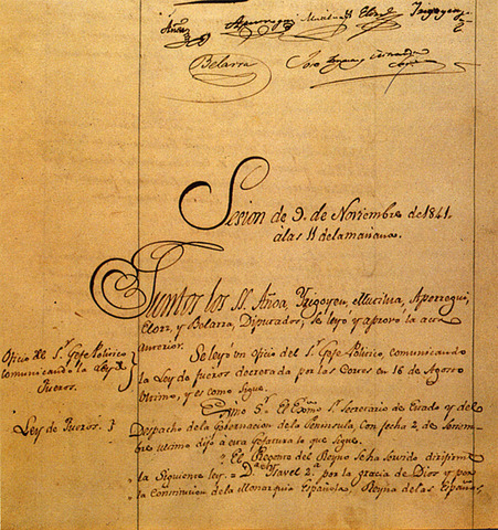 Abolición del Reino de Navarra