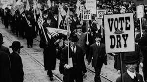 Ratification of the 18th amendment