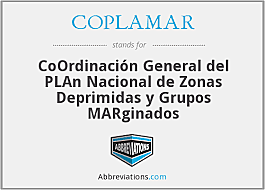 Coordinación General del Plan Nacional de Zonas Deprimidas y Grupos Marginados (Coplamar)