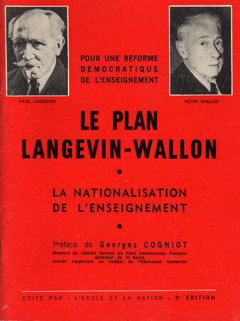 Wallon llegó a ser ministro de educación de su país a principios de los años cuarenta