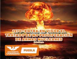 No Proliferación Nuclear.