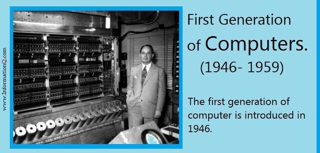 1 generation of computer