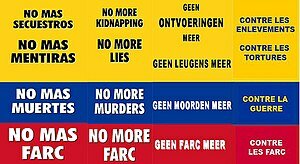 Un millón de voces contra las FARC