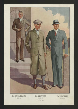 Men,s fashion in the 1920’s-1930’s