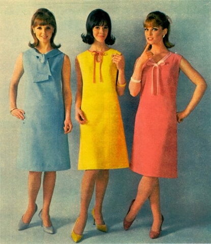 Women’s fashion in the 1960’s-1970’s