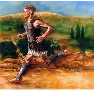 First Marathon run - Greece beats Persia