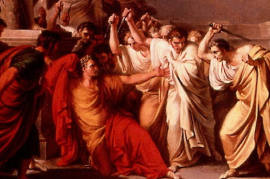 Caesar assassinated