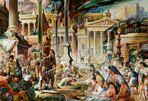 Visigoths sack Rome