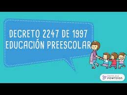 El decreto 2247