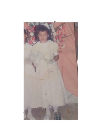 Ceremonia de mi primera comunión.