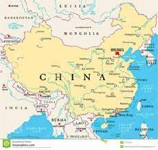 China: Ubicación territorial