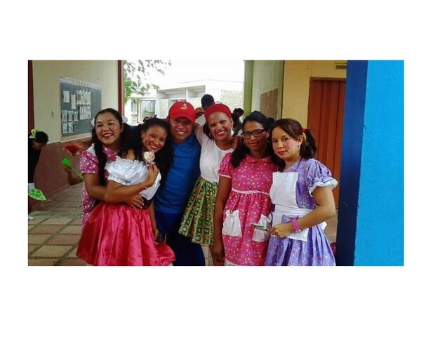 Participación en la Feria Pedagógica de la Escuela Normal Superior de Corozal sede Maicao.