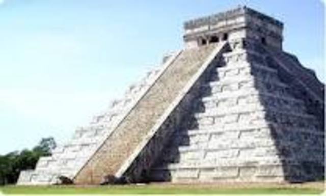 Mayan culture burst forth in a flourishing civilization