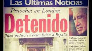 Detención de Pinochet en Londres,