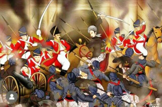 Peperangan di Keraton Yogyakarta oleh Inggris