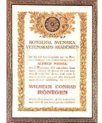 Roentgen recibe el primer premio Nobel de Física.