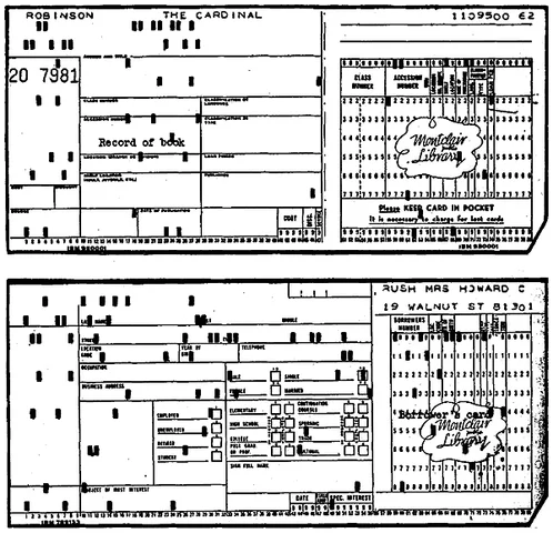 The development of the Library Punched Cards