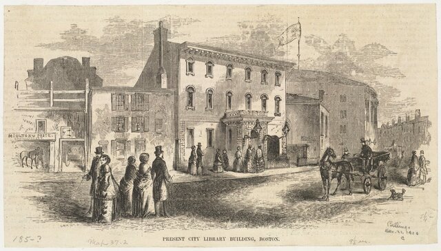 First Large Public Library