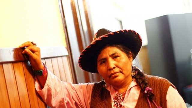 Lourdes Huanca (Federación Nacional de Mujeres Campesinas, Artesanas, Indígenas, Nativas y Asalariadas del Perú)