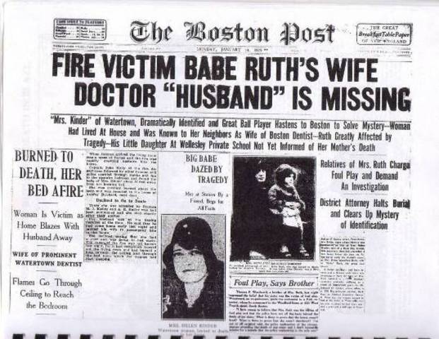 Death of former wife