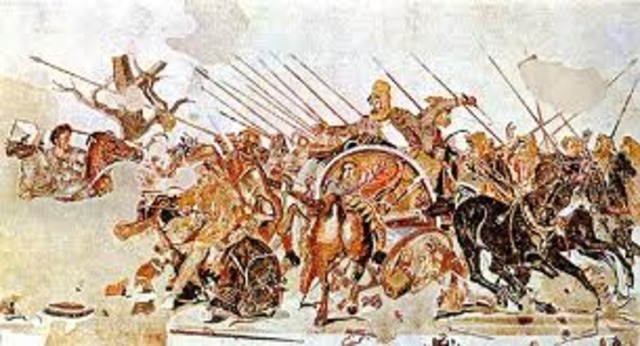 Alexander leads an Army