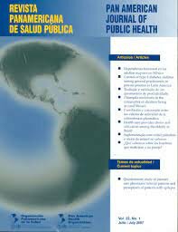Revista Panamericana de Salud Pública