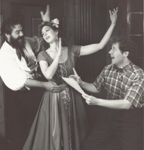 First paid theater job!