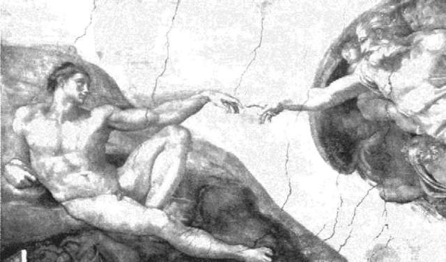 Michelangelo's first important commission.