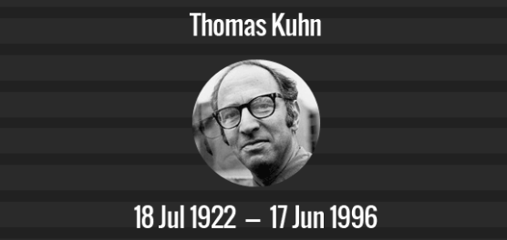 Thomas Kuhn, 1996