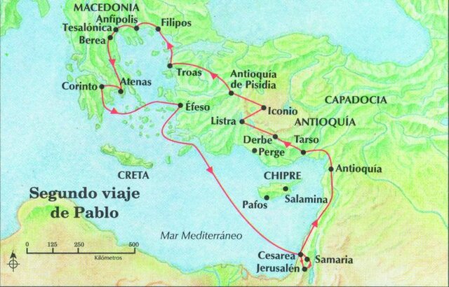 2do Viaje Misionero de Pablo