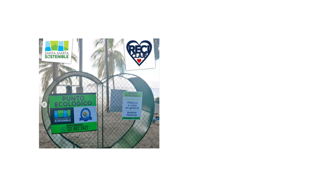 DONACIÓN DE CORAZÓN DE RECICLAJE