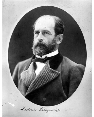 Federico Errázuriz Zañartu asume como Presidente de la República