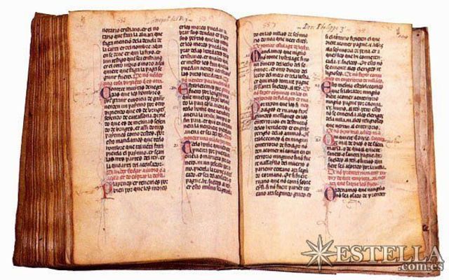 EMPIEZAN A DESAPARECER LOS LIBROS MANUSCRITOS