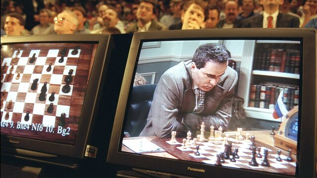 1997 - A máquina vence o homem
