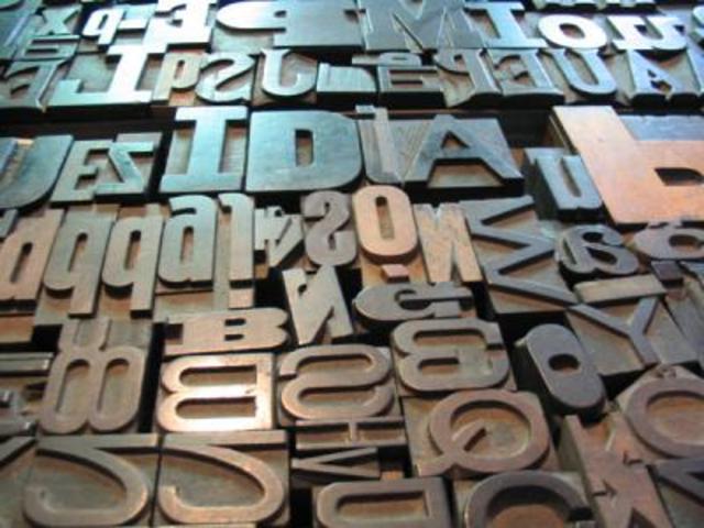 CREACIÓN DE LA TIPOGRAGFÍA