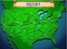 Se crea NSFNET con una velocidad de 56 KBps