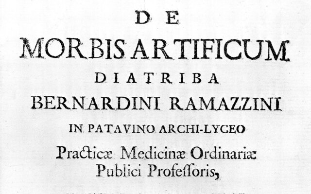De  Morbis Artificum Diatriba
