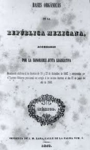 Bases Orgánicas de la República Mexicana