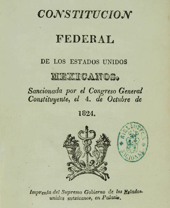 Constitución Federal de los Estados Unidos Mexicanos