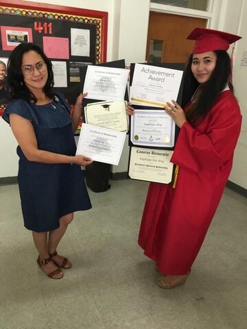 I graduated high school