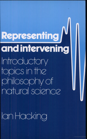 Representing and intervening-Part 2