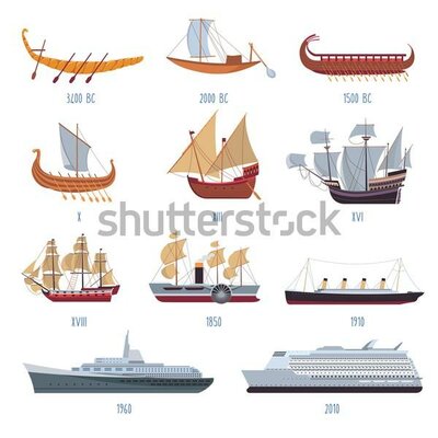 Timeline: История развития водного транспорта