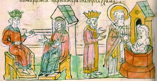 поїздка княгині Ольги у Константинополь