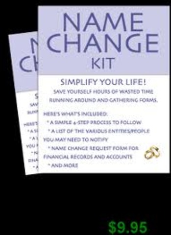 Name change